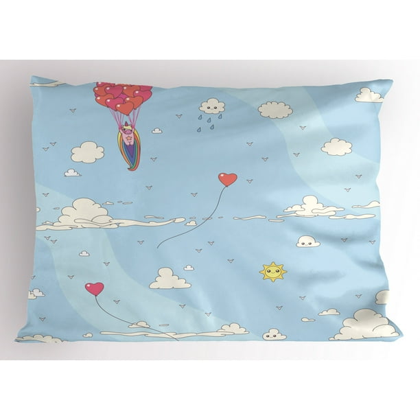 26 Blue Flying Unicorn Balloon